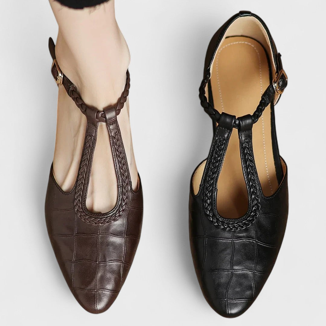 Elena - Lujo y Estilo: Zapatos de Cuero