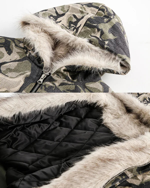 Chaqueta de camuflaje by Sirenza Moda