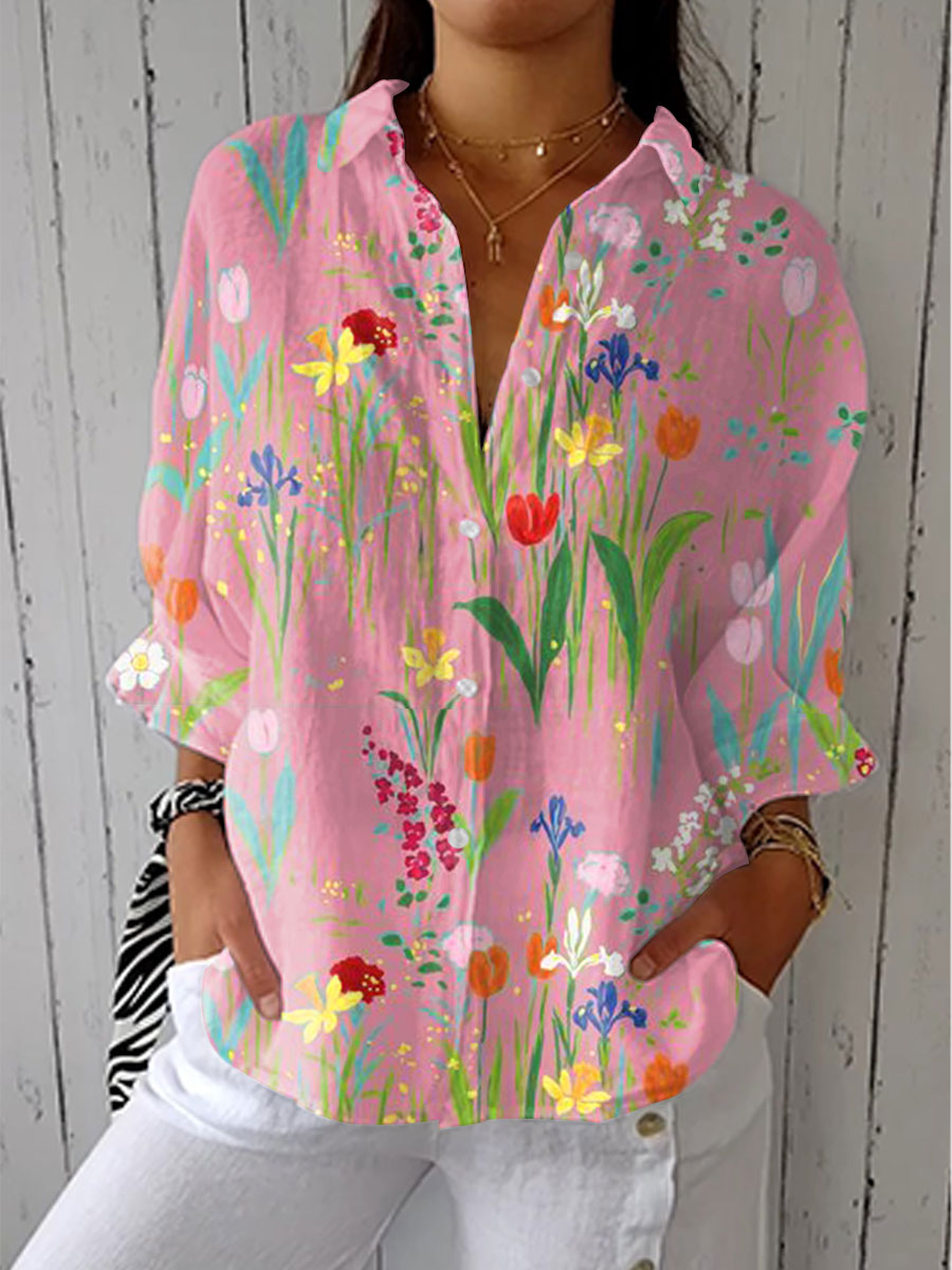 LINDA - BLUSA BRISA DE FLORES
