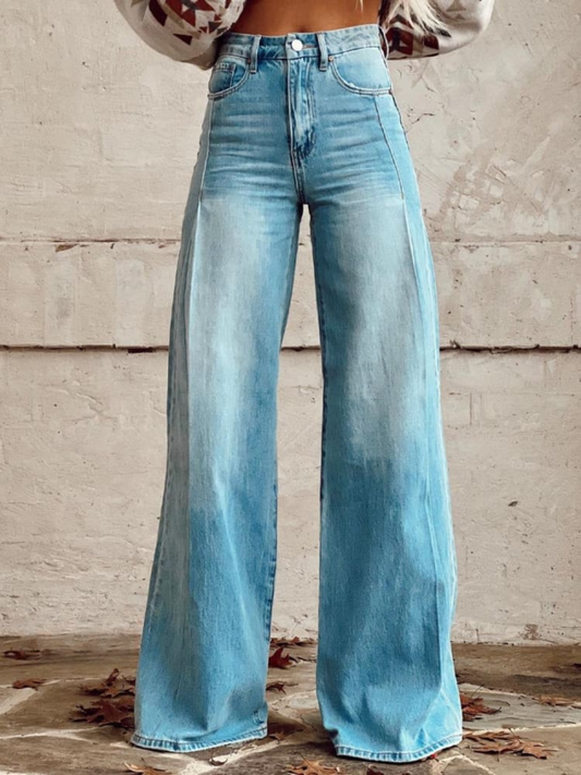Lucia - Pantalones anchos elegantes de moda