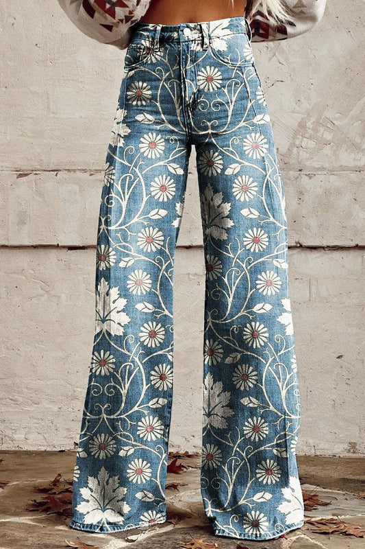Margarita - Pantalones Boho Chic: Estilo Refrescante para tus Piernas