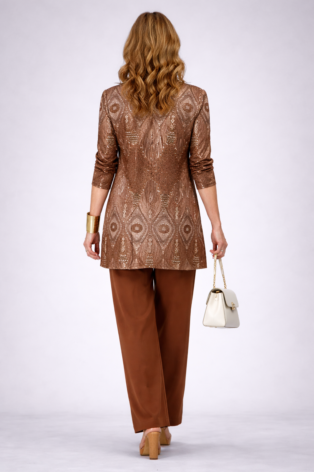 Conjunto de Tres Piezas Estilo Glenna: Elegancia en Todo Momento