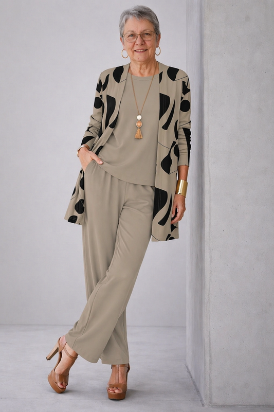 Sheila | Conjunto de Tres Piezas Imprescindible