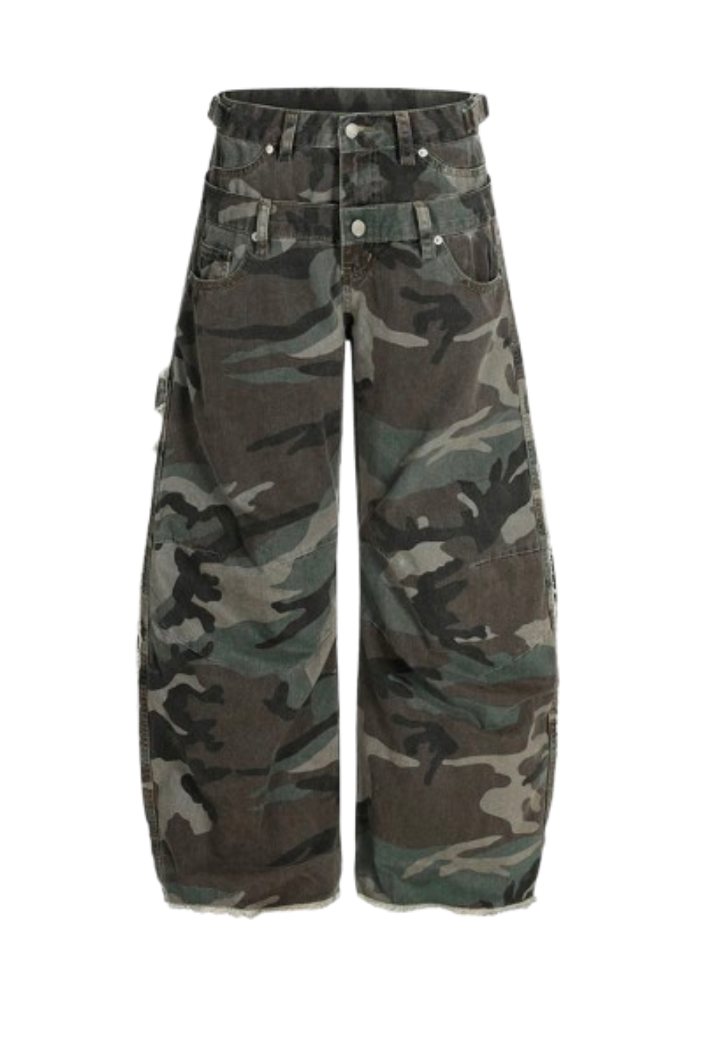Pantalon Baggy Camuflaje By Sirenza Moda