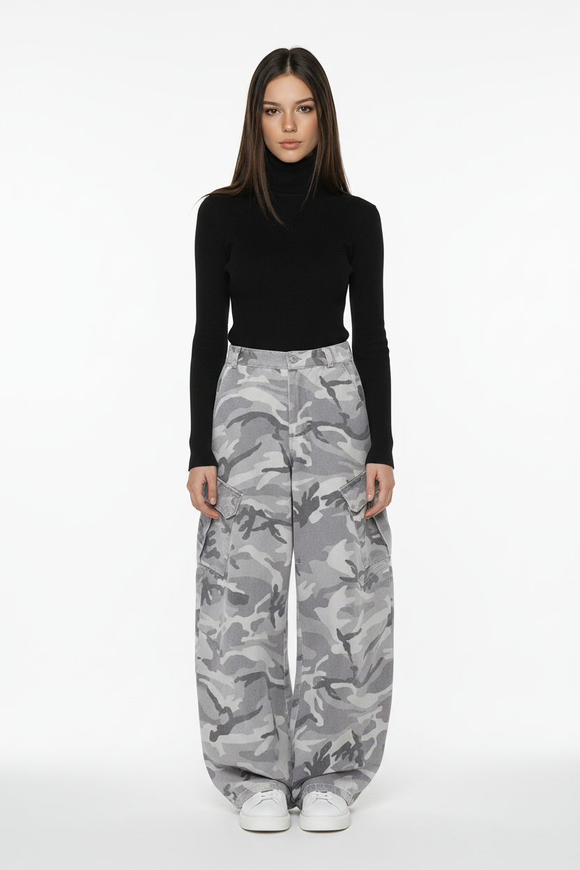 Pantalon camuflaje de Mujer