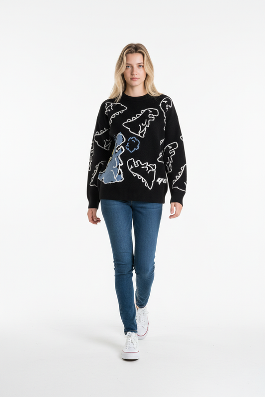 Jersey de manga larga con estampado