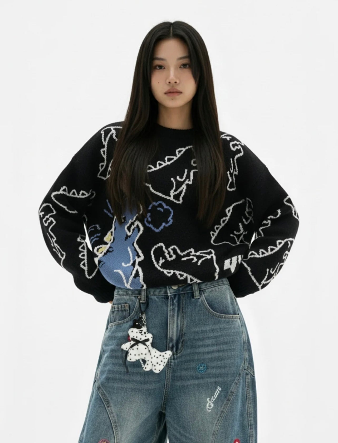 Jersey de manga larga con estampado