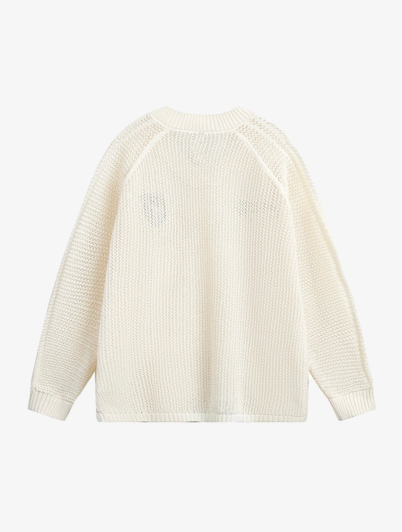 Jersey de punto Vintage de manga larga