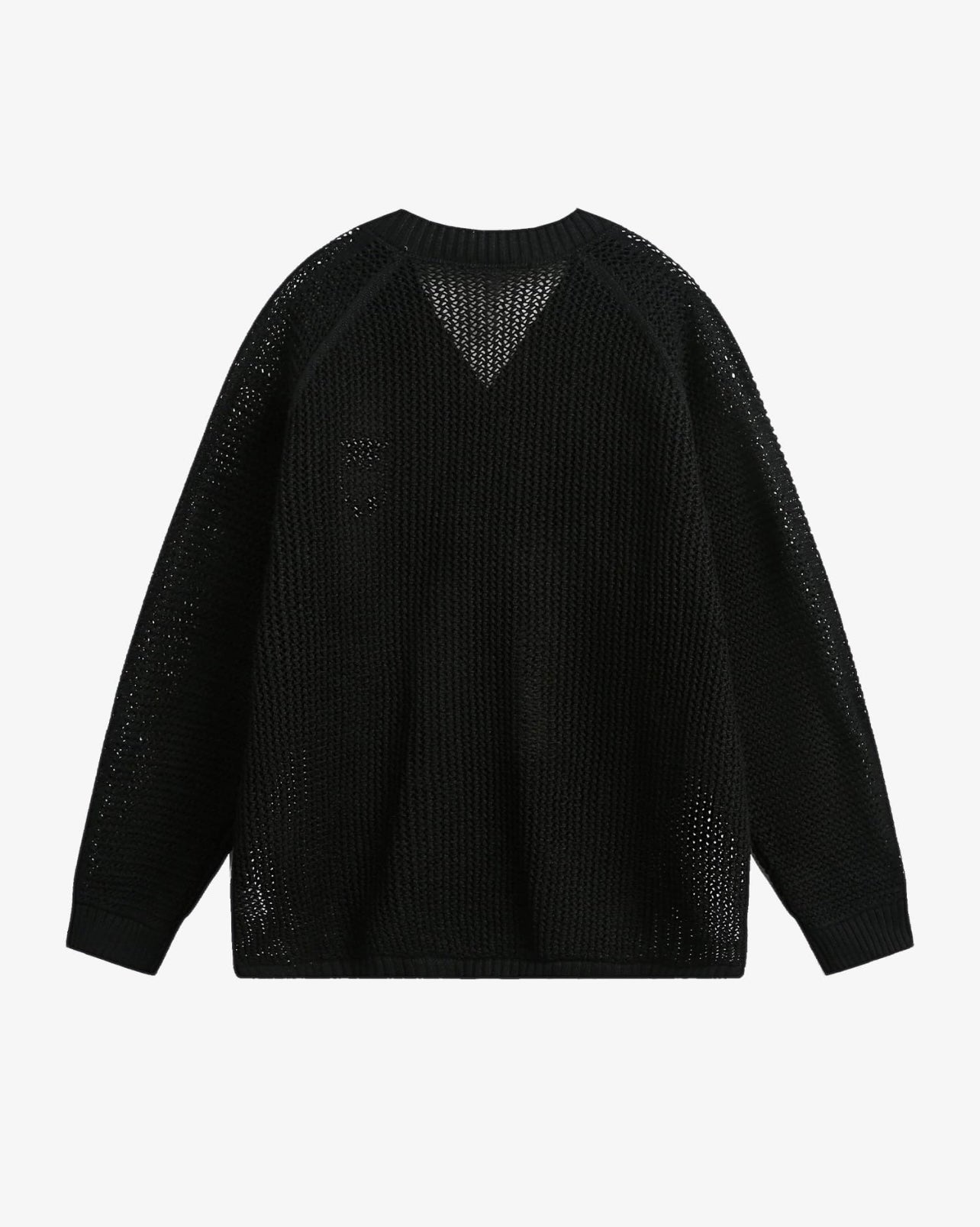 Jersey de punto Vintage de manga larga