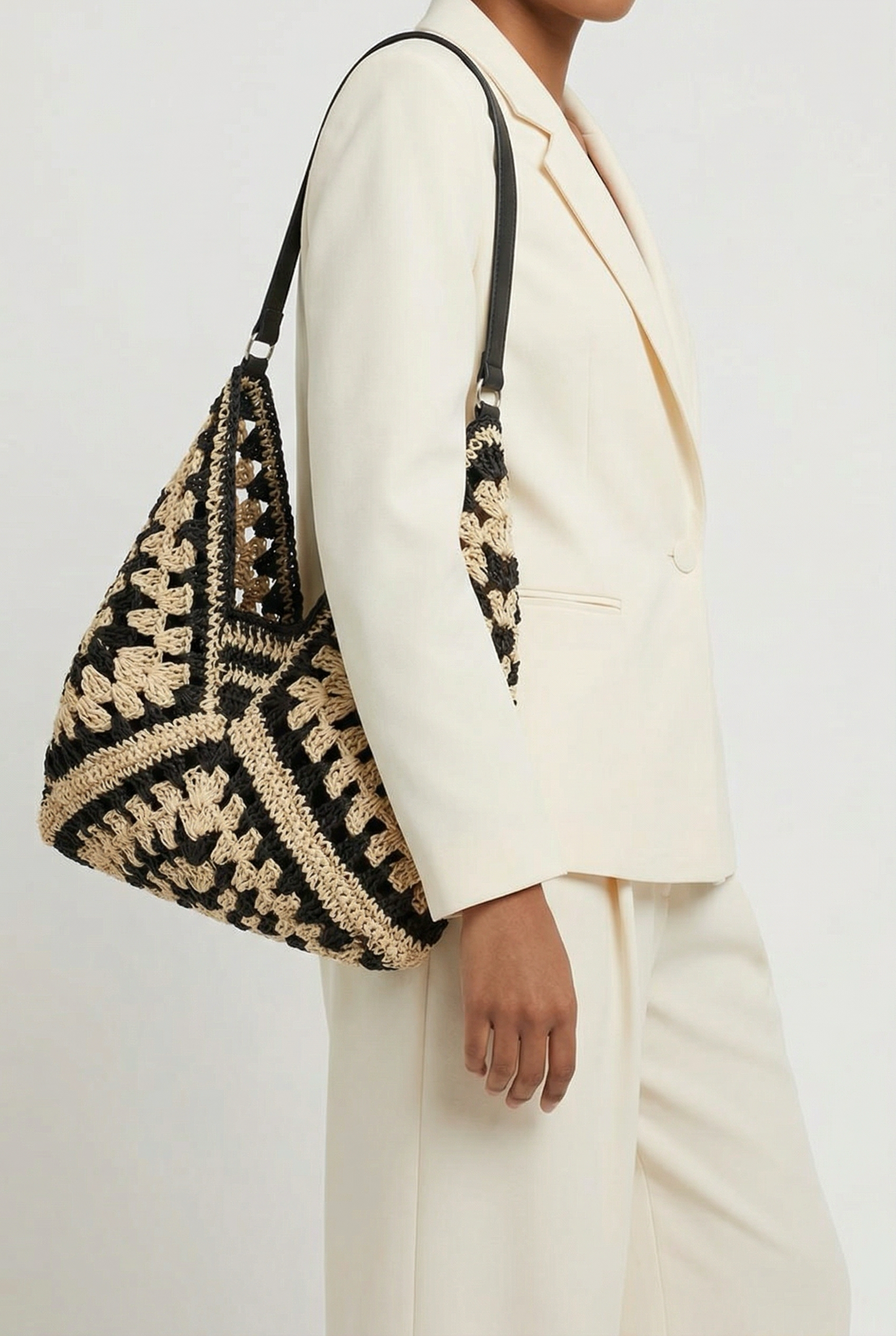 BOLSO ISLA – DE PAJA GRANDE DE HOMBRO TIPO HOBO