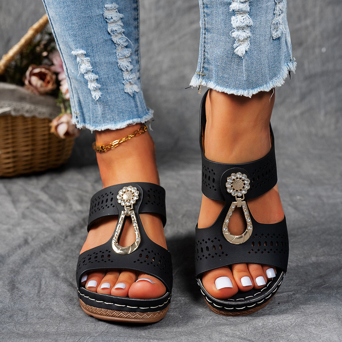 Isabel™ Sandalias Ortopédicas de Lujo con Tacones Altos para Mimarte en Estilo