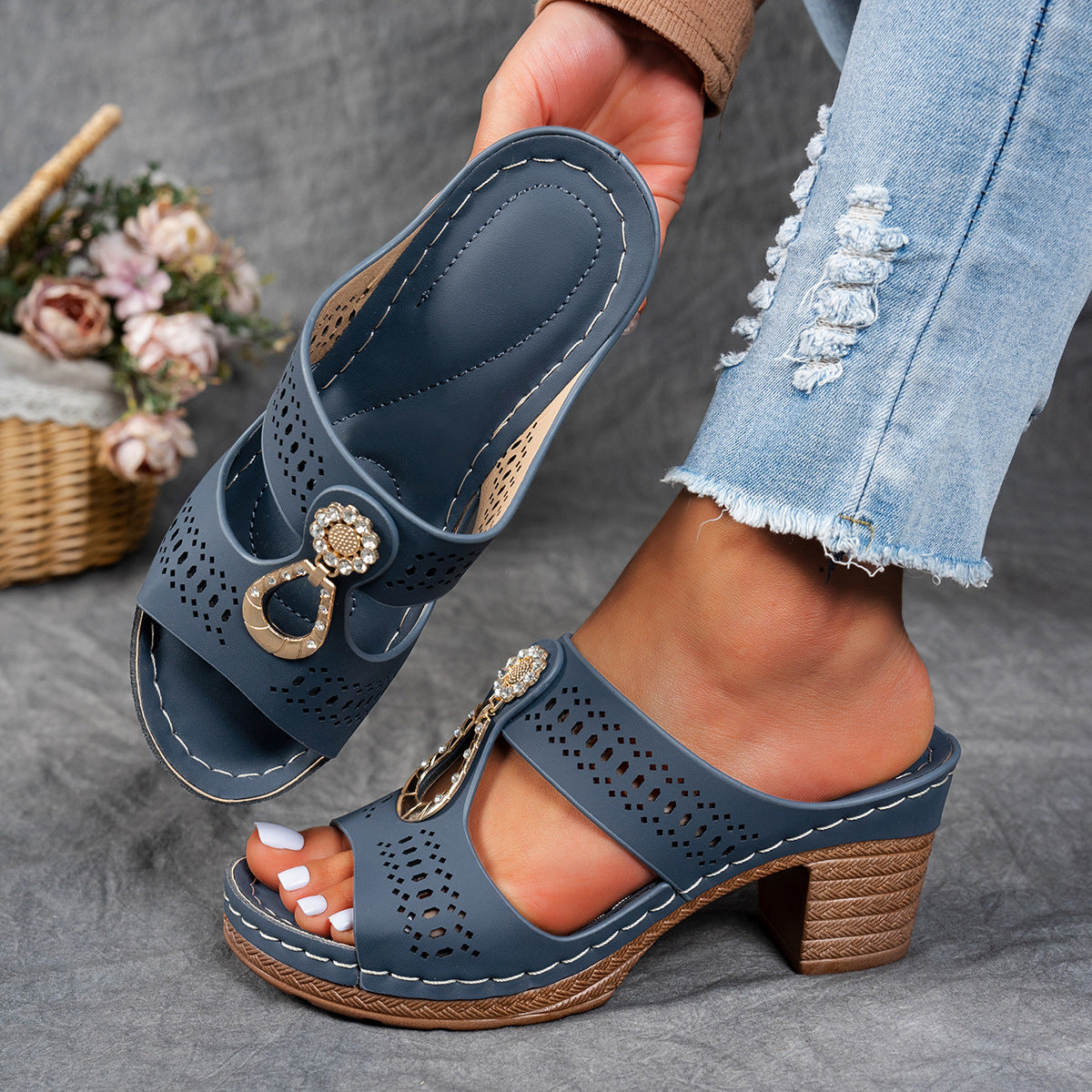 Isabel™ Sandalias Ortopédicas de Lujo con Tacones Altos para Mimarte en Estilo