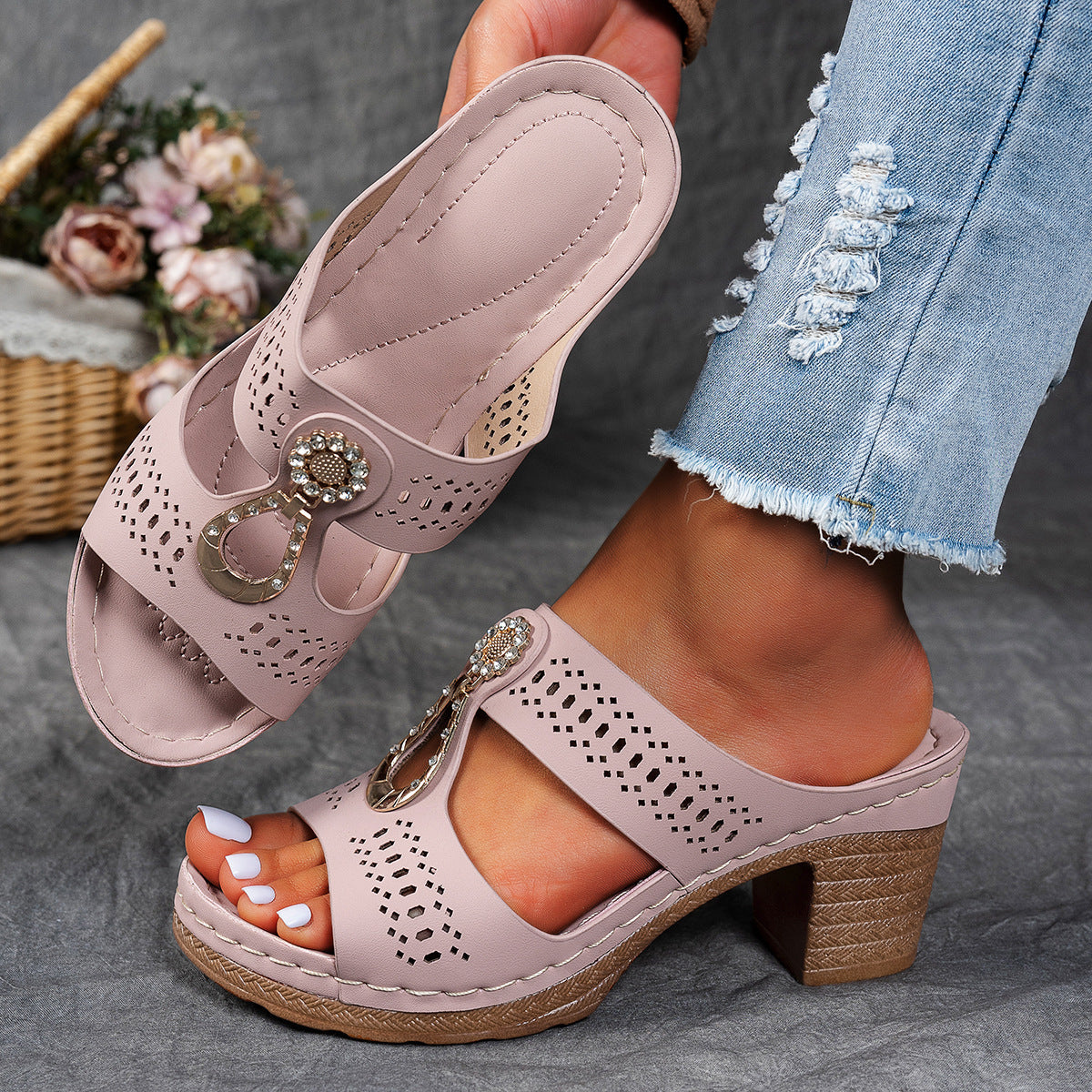 Isabel™ Sandalias Ortopédicas de Lujo con Tacones Altos para Mimarte en Estilo