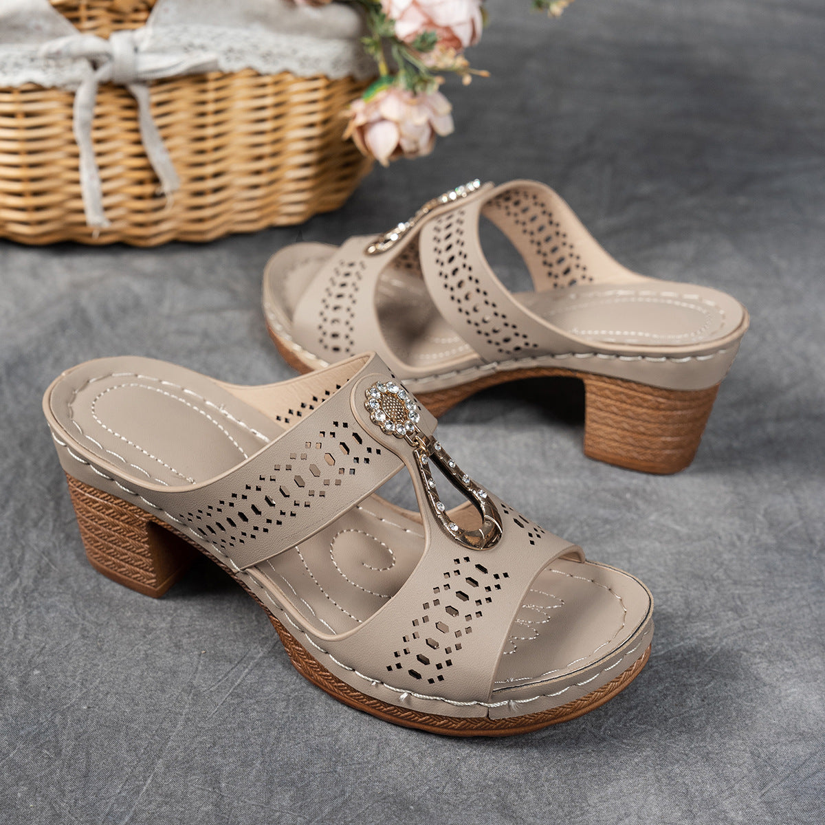Isabel™ Sandalias Ortopédicas de Lujo con Tacones Altos para Mimarte en Estilo