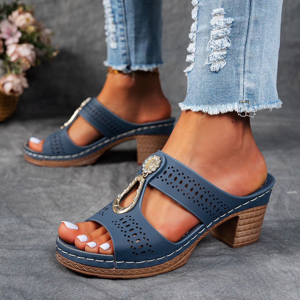 Isabel™ Sandalias Ortopédicas de Lujo con Tacones Altos para Mimarte en Estilo