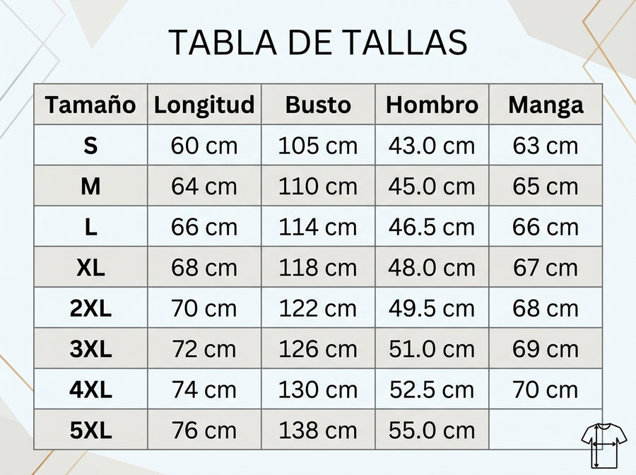 Tabla de tallas