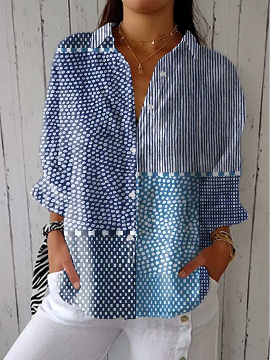 SOFIA - BLUSA MEDITERRANEA