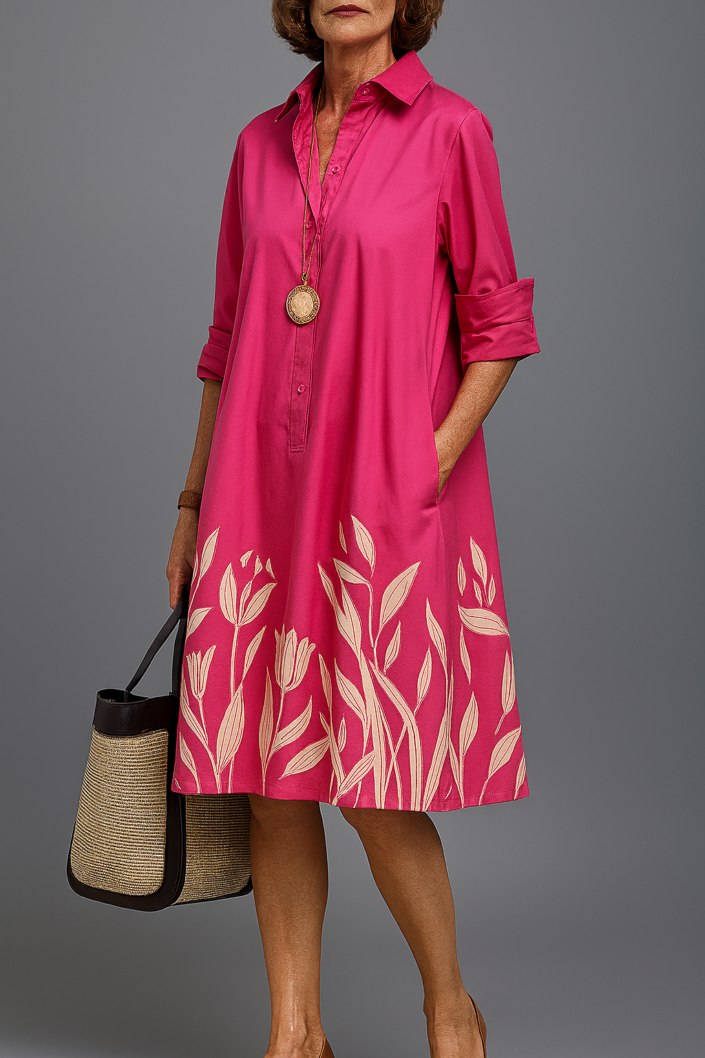 Annmarie | Bequemes Midi-Kleid