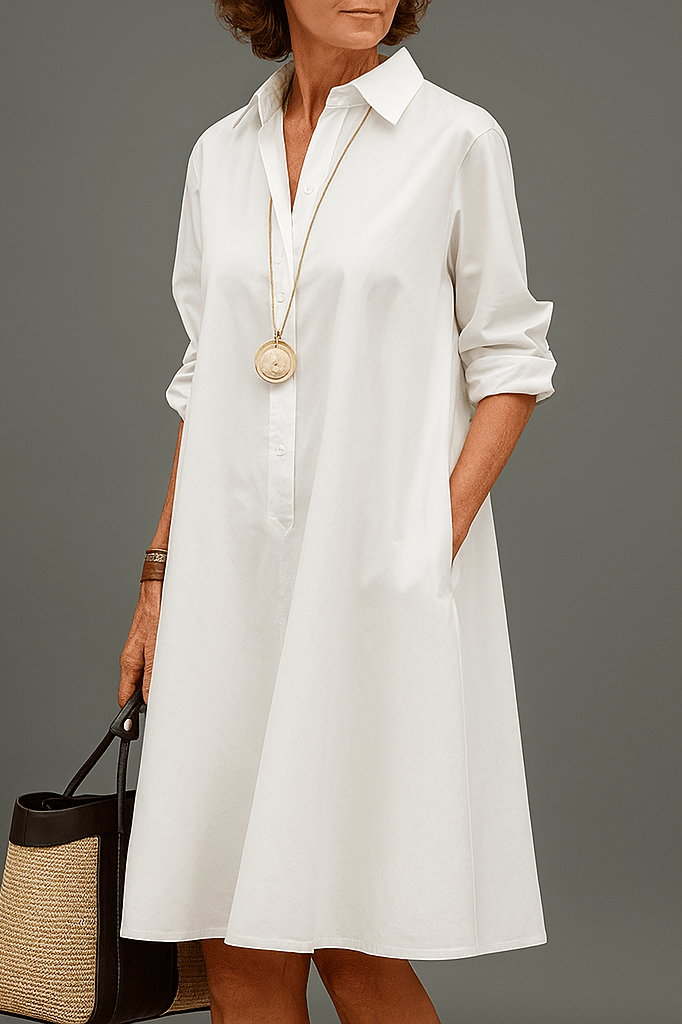 Sarah | Elegantes Midi-Kleid