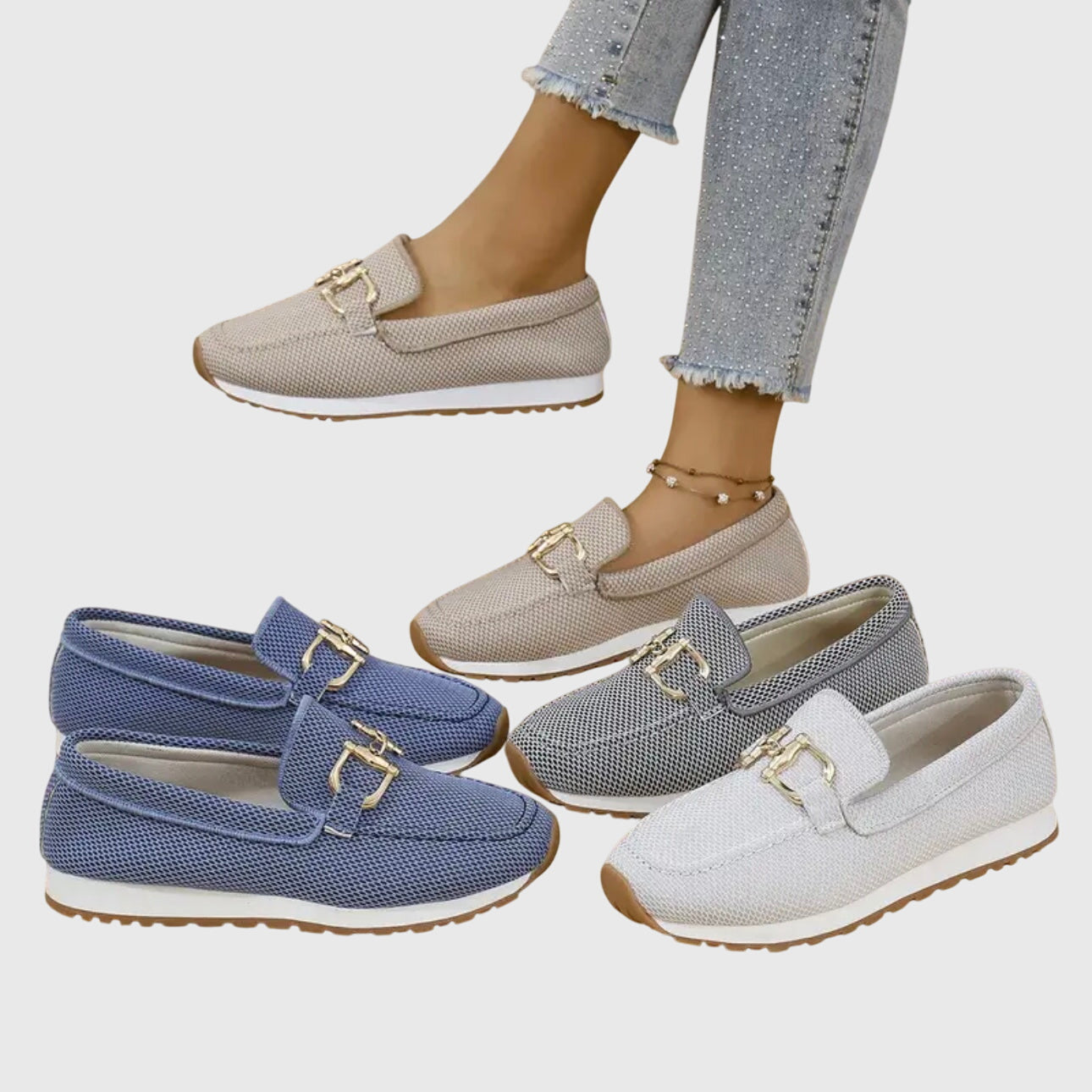 Elena - Pasos sin dolor: Mocasines ortopédicos Susie para el cuidado de tus pies