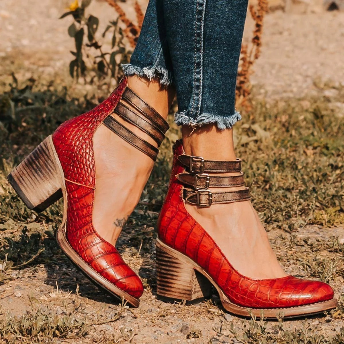 Carla™ - Tacones Elegantes y Cómodos - La Combinación Perfecta de Estilo y Confort