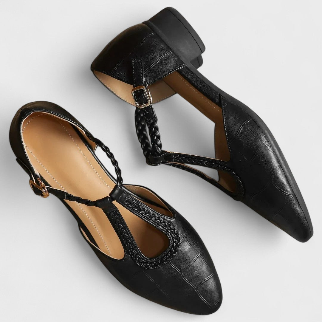 Elena - Lujo y Estilo: Zapatos de Cuero