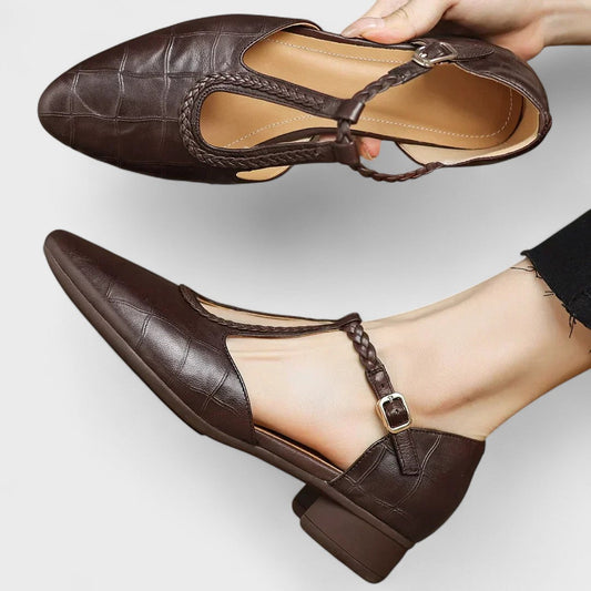Elena - Lujo y Estilo: Zapatos de Cuero