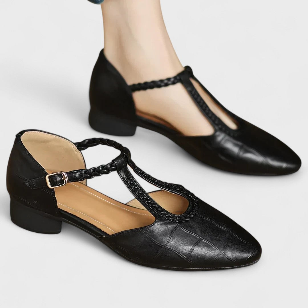Elena - Lujo y Estilo: Zapatos de Cuero