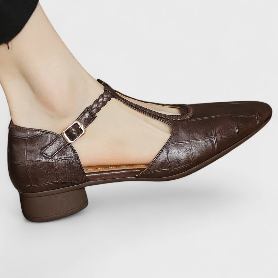 Elena - Lujo y Estilo: Zapatos de Cuero