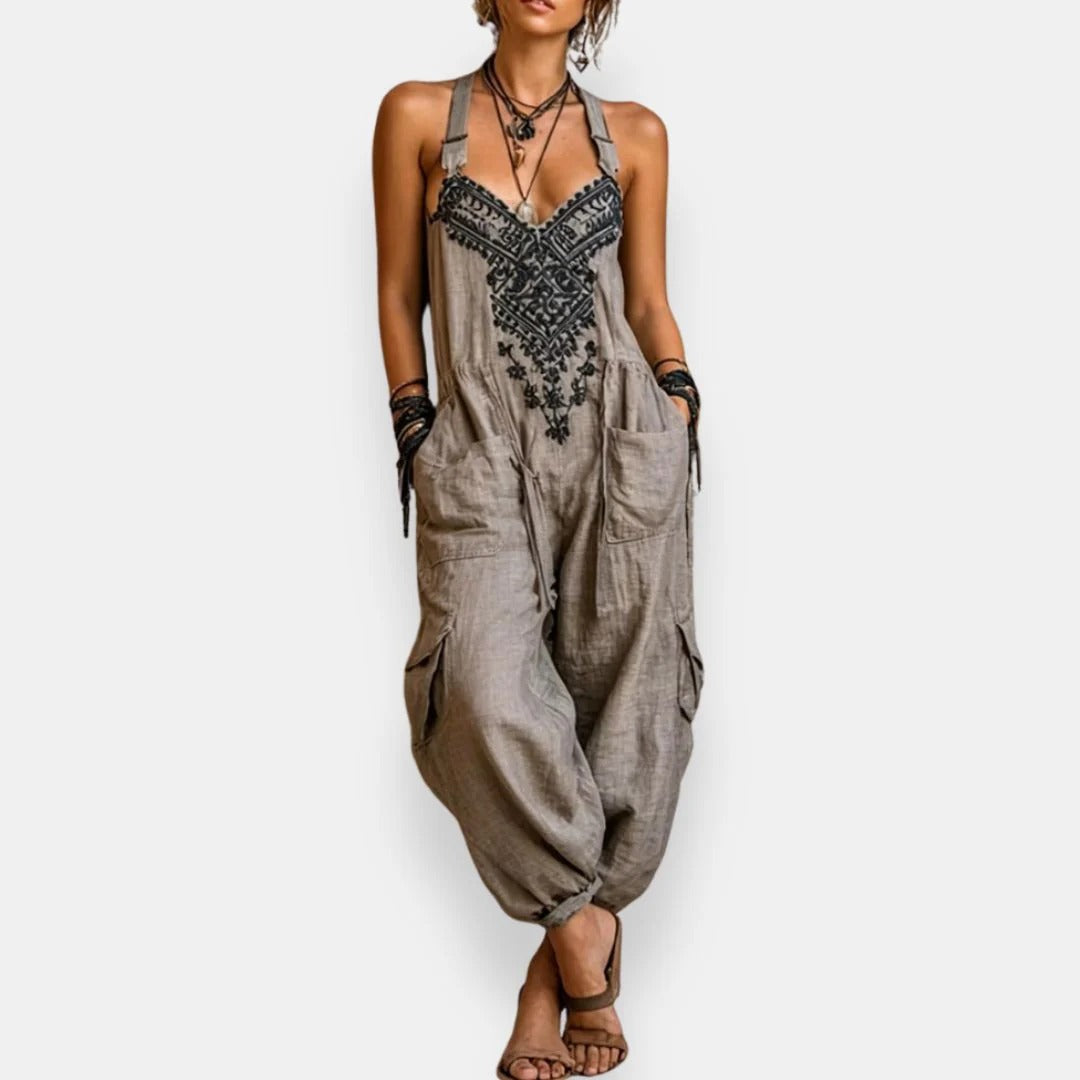Amelia | Mono bohemio bordado